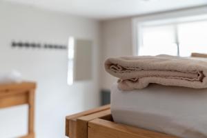 Krevet ili kreveti u jedinici u okviru objekta Isafjordur Hostel
