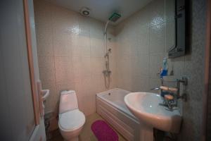 Vannituba majutusasutuses Hotel Nikala