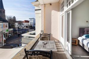 Balkón nebo terasa v ubytování Hotel Grand Cafe Deight