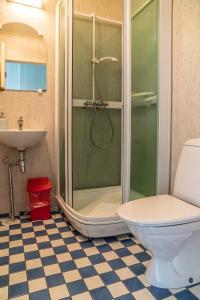 Ένα μπάνιο στο Guesthouse Gamla