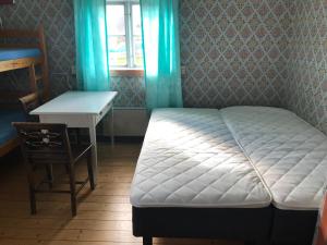 Кровать или кровати в номере Annexet Gästgivaregården Sunne