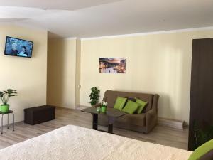 Posezení v ubytování Tukums apartments