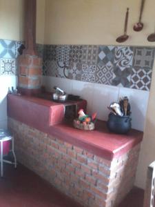 Casa do Cupim tesisinde mutfak veya mini mutfak