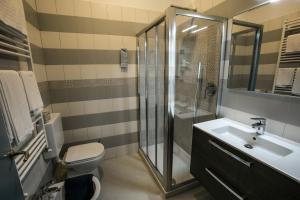 Ванная комната в Hotel Ariston