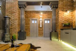 Kuchyňa alebo kuchynka v ubytovaní Viktoria Luxury Apartment