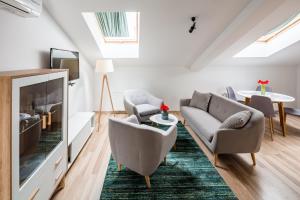 Гостиная зона в Apart Hotel Code 10