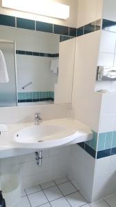 Koupelna v ubytování Landhotel Jagdhof