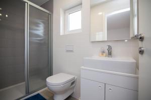 Koupelna v ubytování Luxury Mobile Homes Liza