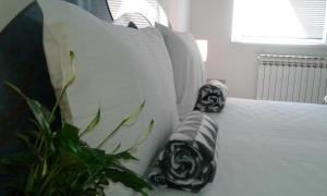Postel nebo postele na pokoji v ubytování Apartment VILLA MERCI