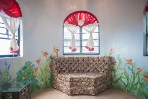 Χώρος καθιστικού στο Clarridge View Guesthouse