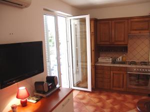 Кухня или мини-кухня в Green Paradise Apartment Novalja
