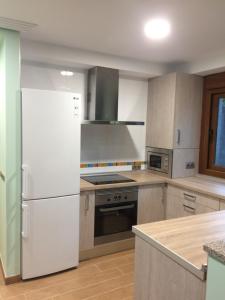 A kitchen or kitchenette at Illas Atlanticas