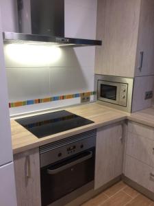 A kitchen or kitchenette at Illas Atlanticas