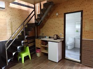 Dapur atau dapur kecil di Jama Bay