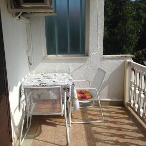 Balkón nebo terasa v ubytování Guest House Villa Jadera