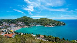 an island in the middle of a body of water at Hotel Vis in Dubrovnik