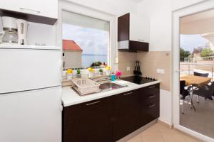 Küche/Küchenzeile in der Unterkunft Apartment Jusepe
