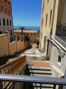 Balcone o terrazza di Backpackers