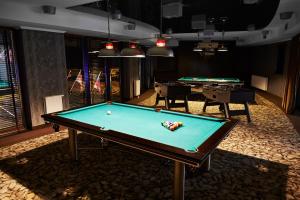 Biliardový stôl v ubytovaní Hotel Mistral Sport