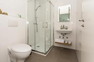 Koupelna v ubytování Perla Apartmani Split