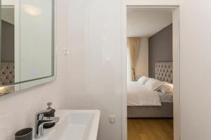 Koupelna v ubytování Perla Apartmani Split