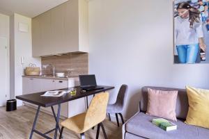 Kuchnia lub aneks kuchenny w obiekcie Arche Hotel Poloneza