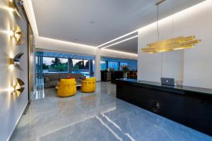 Diamond Boutique Hotel的休息区