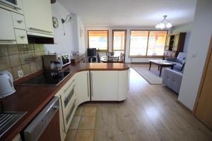 Kuchnia lub aneks kuchenny w obiekcie Apartament BazaTatry Giewont View