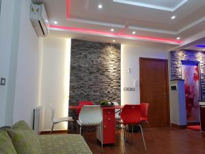 Khu vực ghế ngồi tại APPARTEMENT "DINA" Kélibia