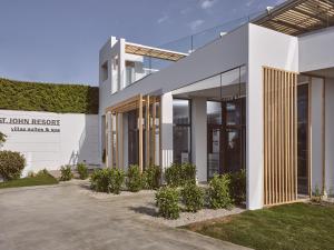 a rendering of the front of a building at Hotel St.John Suites Adults Only in Tsilivi