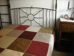 Postel nebo postele na pokoji v ubytování Kria springs