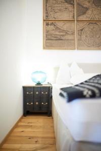 Letto o letti in una camera di Boutique Appartments AlteGreißlerei