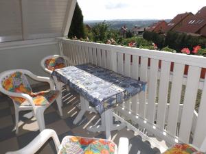 Balcone o terrazza di Hévízi fecskefészek