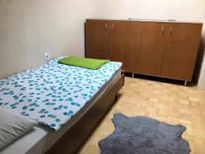 Postel nebo postele na pokoji v ubytování Apartments Markelj