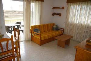 A seating area at Villamar Orange Costa