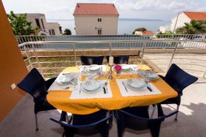 Ein Balkon oder eine Terrasse in der Unterkunft Apartment Jusepe