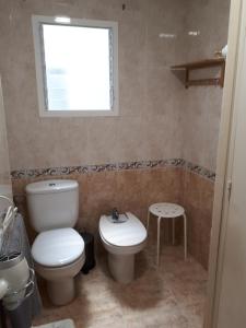 Koupelna v ubytování Casa Pueblo Alzira No Compartida