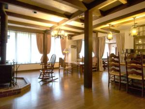 Posezení v ubytování Garden Pension Obergurgl