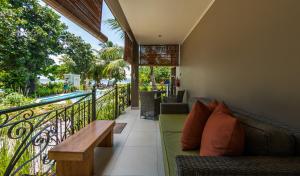 Balcon ou terrasse dans l'établissement Le Repaire - Boutique Hotel & Restaurant