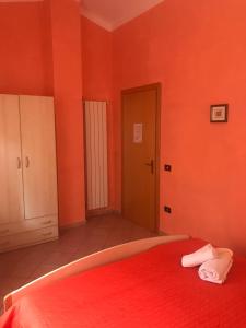 Postel nebo postele na pokoji v ubytování Cilento