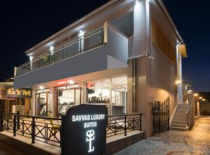 Certifikát, hodnocení, plakát nebo jiný dokument vystavený v ubytování Savvas Luxury Suites