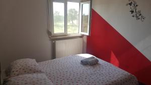 Postel nebo postele na pokoji v ubytování Villa Surać + 23 fotografií