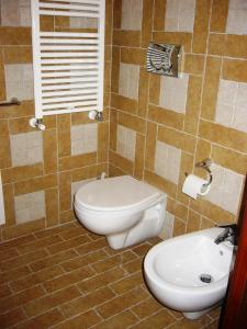 Koupelna v ubytování Murat Guesthouse