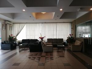 Posezení v ubytování Hotel Damai