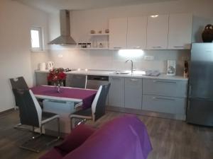 Kuchyň nebo kuchyňský kout v ubytování Apartment Willy