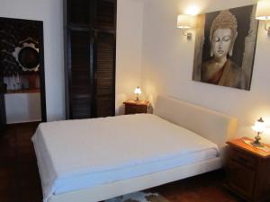 Postel nebo postele na pokoji v ubytování Villa Finca Costa Blanca Apartment 2 / Ferienwohnung 2; Monte Pego bei Denia