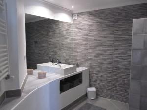 Koupelna v ubytování Villa Finca Costa Blanca Apartment 2 / Ferienwohnung 2; Monte Pego bei Denia