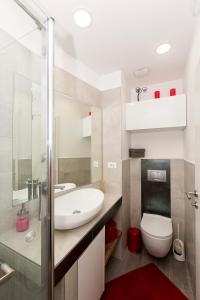 Kylpyhuone majoituspaikassa Guesthause Antonio