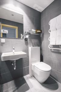 Koupelna v ubytování Dunetton - self check-in hotel