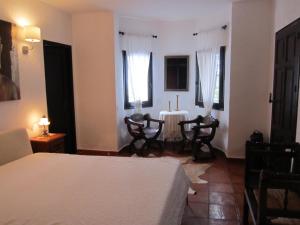 Postel nebo postele na pokoji v ubytování Villa Finca Costa Blanca Apartment 2 / Ferienwohnung 2; Monte Pego bei Denia